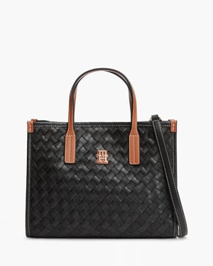 TH City Mini Tote Bag in Black