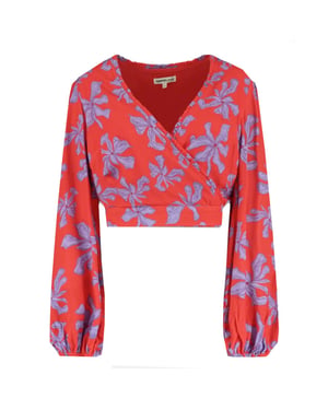 Harper & Yve Blouse lange mouw ss6p609 flora