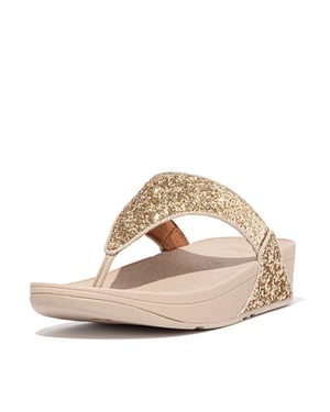 FitFlop Lulu glitter toe-thongs