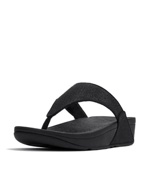 FitFlop Lulu shimmerglitz toe-post sandals