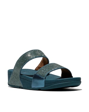 FitFlop Lulu shimmerglitz slides