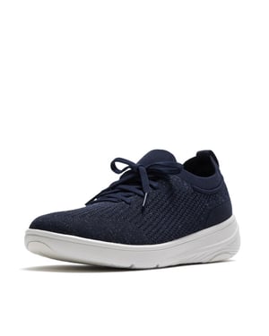 FitFlop Super-q knit slip-on laced sneakers