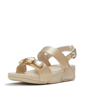 FitFlop Lulu ultra-jewel metallic back-strap sandals