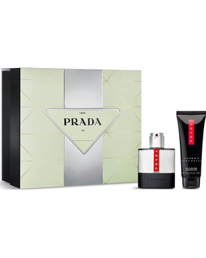 Prada Luna Rossa Carbon Gift Set 50ml EDT Spray - Shower Gel 75ml