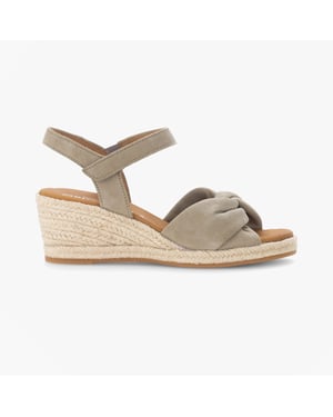 Gabor Moon Womens Ankle Strap Sandals Green