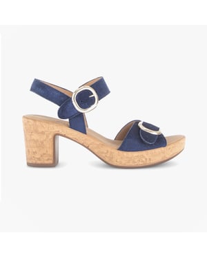 Gabor Fantastica Womens Ankle Strap Sandals Blue