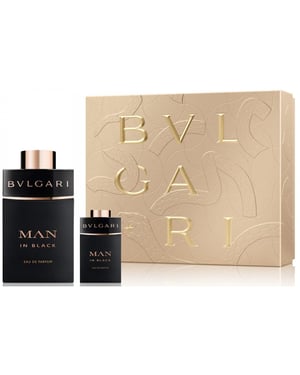 Bulgari Man In Black Set: EDP Spray 100ml + EDP 15ml