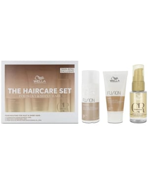 Wella Sun Set - Sun Shampoo 50ml + Sun Conditioner 30ml + Oil Reflection Light 30ml