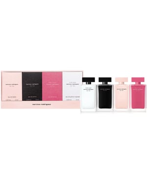 Narciso Rodriguez Coffret Set For Her EDP 7.5ml + For EDT 7.5ml + For Her Pure Musc EDP 7.5ml + For Her Musc Noir Rose EDP 7.5ml