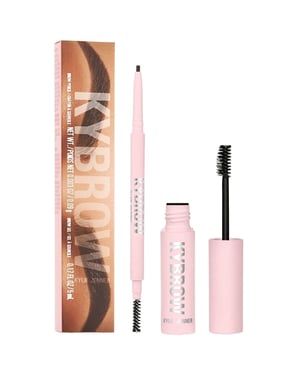 Kylie Jenner Kybrow Set Eyebrow Pencil 0.9g + Eyebrow Gel 5ml - 004 Medium Brown
