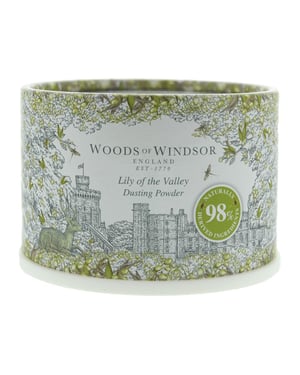 Woods Of Windsor Lily Of The Valley Dusting Powder 100G