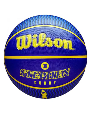 Wilson NBA Icon Stephen Curry Blue Basketballs