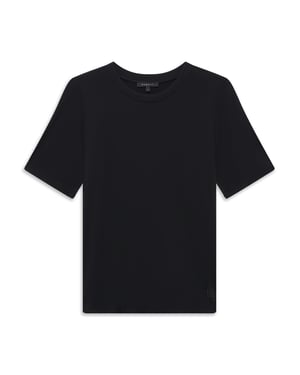Bugatti Damen T-shirt van 100% viscose met ronde hals
