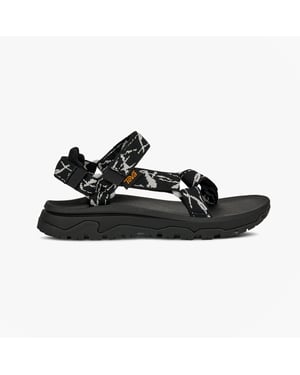 Teva Hurricane Xlt Jr Boys Cross Strap Sandals Marble Black/ Grey