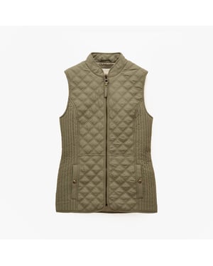 Joules Minx Womens Gilets Khaki Green