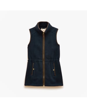 Joules Heritage Longline Womens Gilets Navy