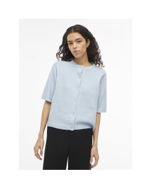Vila Viliga 2/4 o-neck knit cardigan n