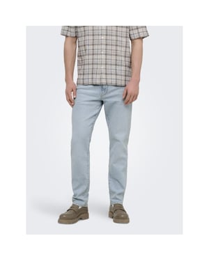 Only & Sons Onsweft feg. jax lb 7006 tai dnm blue denim