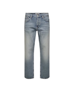 Only & Sons Onsedge performance lb 3816 dot dnm blue denim