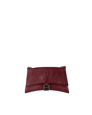 Balenciaga Crush Chain XS väska Bordeaux