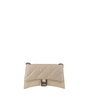 Balenciaga Ketting XS tas Beige