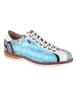 Lorenzo Conti Achille 18 ciel heren sneakers