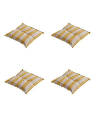 Madison zitkussen amora - 50x50x7cm set van 4