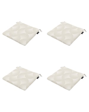 Madison zitkussen napels - 40x40x4,5cm set van 4