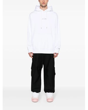 Logo Hoodie in White