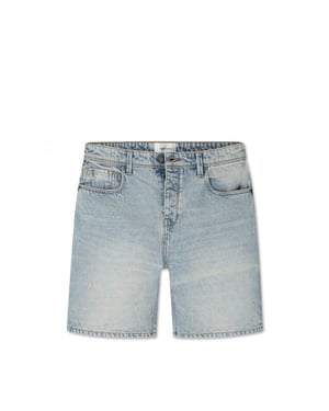 Pure Path W1640 88 denim blue green - the owen - regular fit short