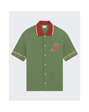 Drole De Monsieur Heren chemise drôle sport brodée