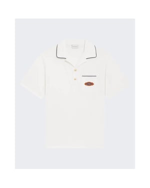 Drole De Monsieur Heren polo drôle patch