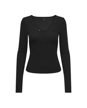 Only Onlnora l/s placet top cs jrs