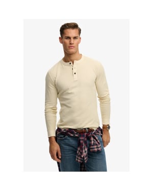 Superdry Lw texture granded top beige