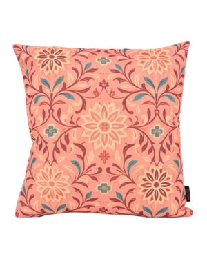 NOVÉE Sierkussen vintage bloom roze | 45x45 cm | katoen/linnen