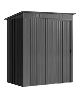 4goodz Tuinschuur metaal schuifdeur -106x159x181 cm -