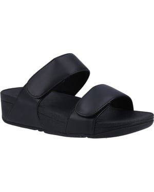 FitFlop Lulu adjustable leather slides