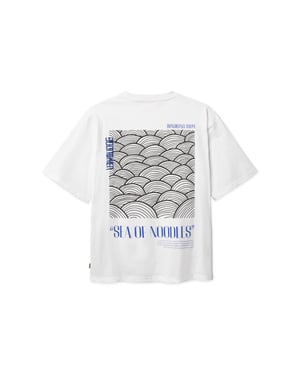 Woodbird baine sea tee 2616-401 white