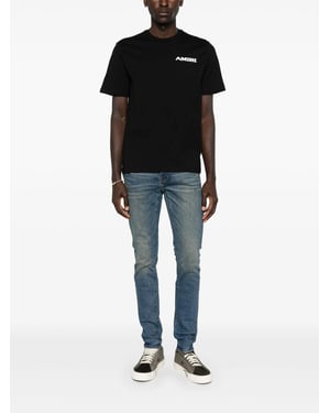 Sports Logo T-Shirt in Black