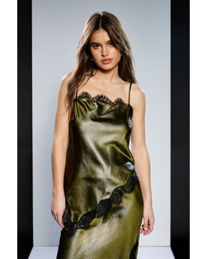 Runway 1.8.1.8 Pu Satin Cami