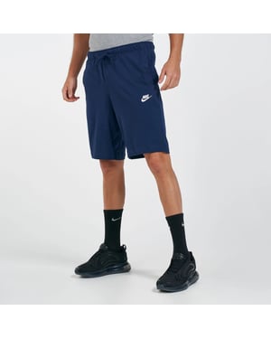 Nike Navy Sportswear Club Mens Fleece Shorts