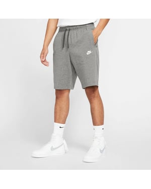 Nike Grey Sportswear Club Mens Fleece Shorts