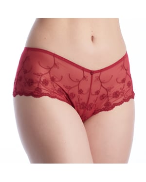 GALA Kvinno Bröllopstrosor, Culotte Stil, Tanga Effekt med Strumpeband