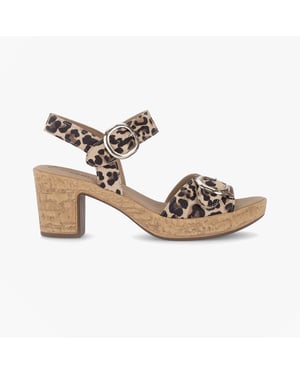 Gabor Fantastica Womens Ankle Strap Sandals Beige