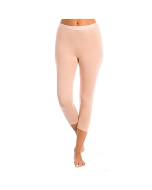 Women's 3/4 High Waist Bamboo Leggings Q804