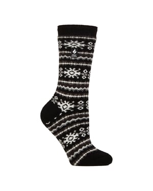 Dames Thermo Lite Patroon Sokken voor de Winter