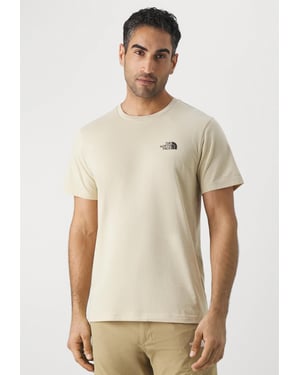 The North Face Mens SS Simple Dome T Shirt Gravel