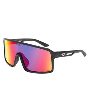 Unisex Polariserende UV400 Fiets- en Hardloopzonnebril met Spiegels Hydrofobe Lens