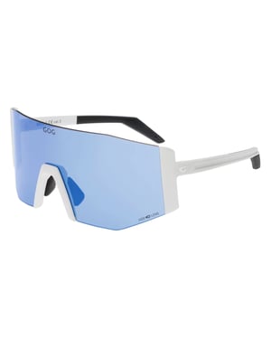 Unisex UV400 HDX Contrast Fietszonnebril met Spiegellens en Krasbestendige Lens