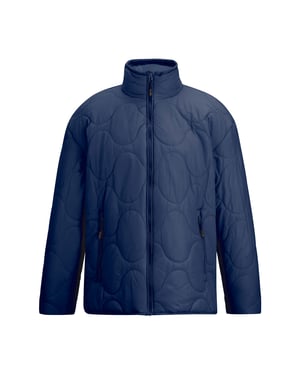Regatta Womens/Ladies Carlotte Quilted Padded Jacket (Navy)